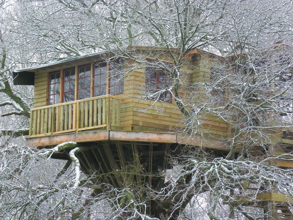 Cabane dans les arbres Ligny le nid de pie