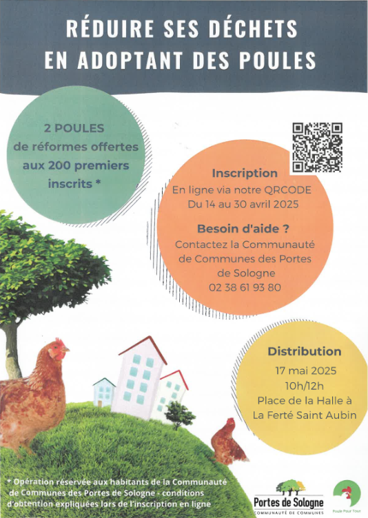 Adopte une poule 04 2025