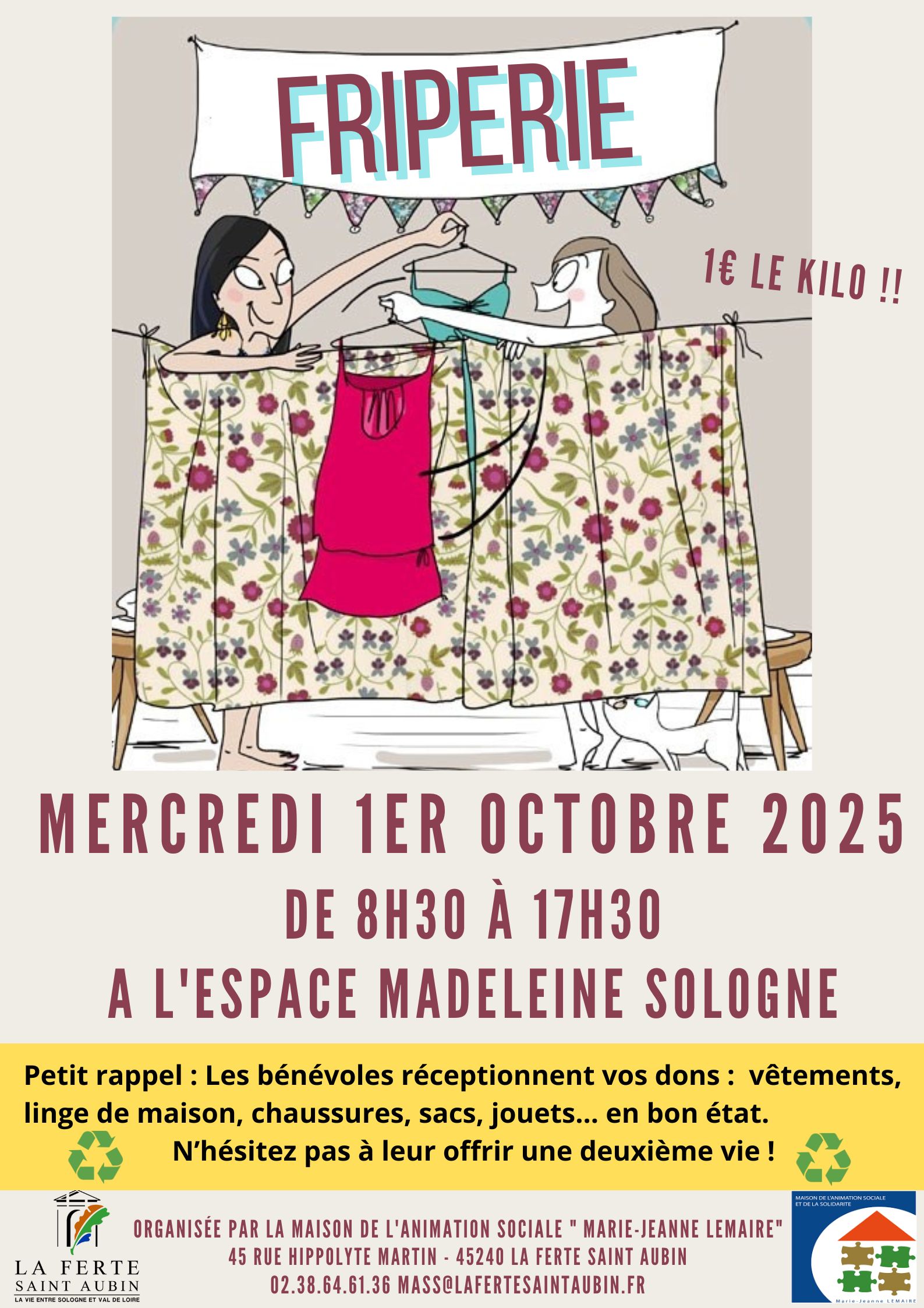 Friperie 1 oct 25