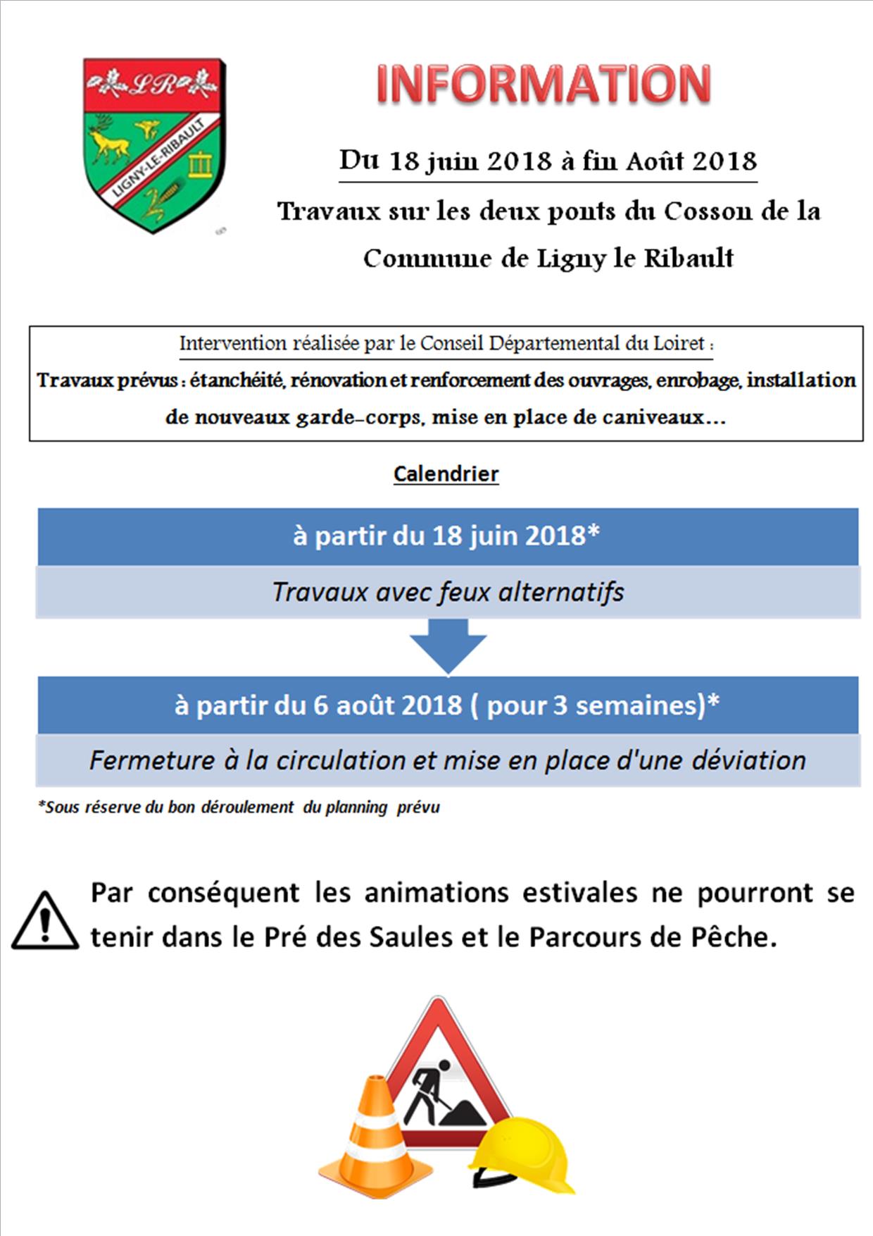 TRAVAUX PONTS