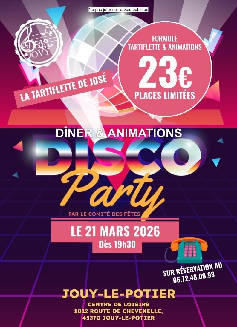Disco Party Jouy 21 03 26
