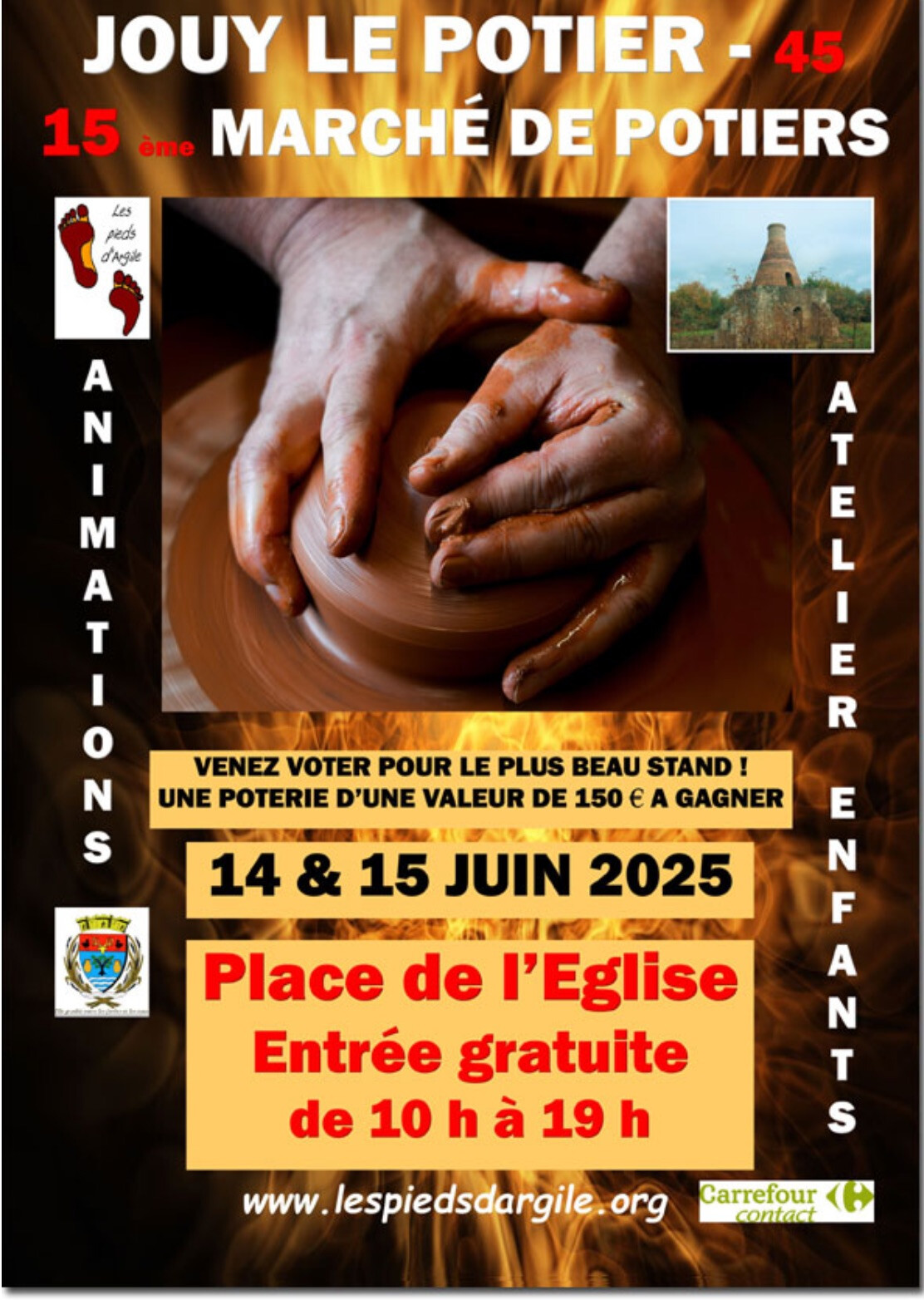 March des potiers Jouy 14 06 25