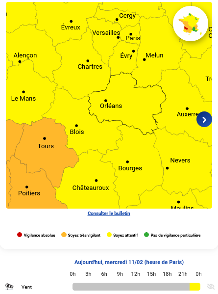 Alerte jaune vents 11 02 26