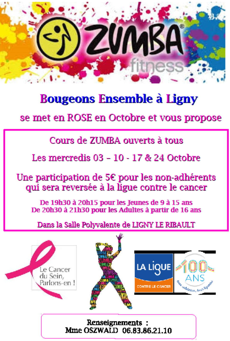 Zumba Octobre rose