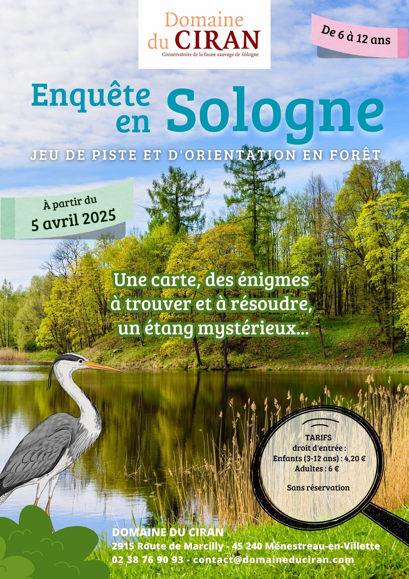 Enquete en Sologne avril 2025