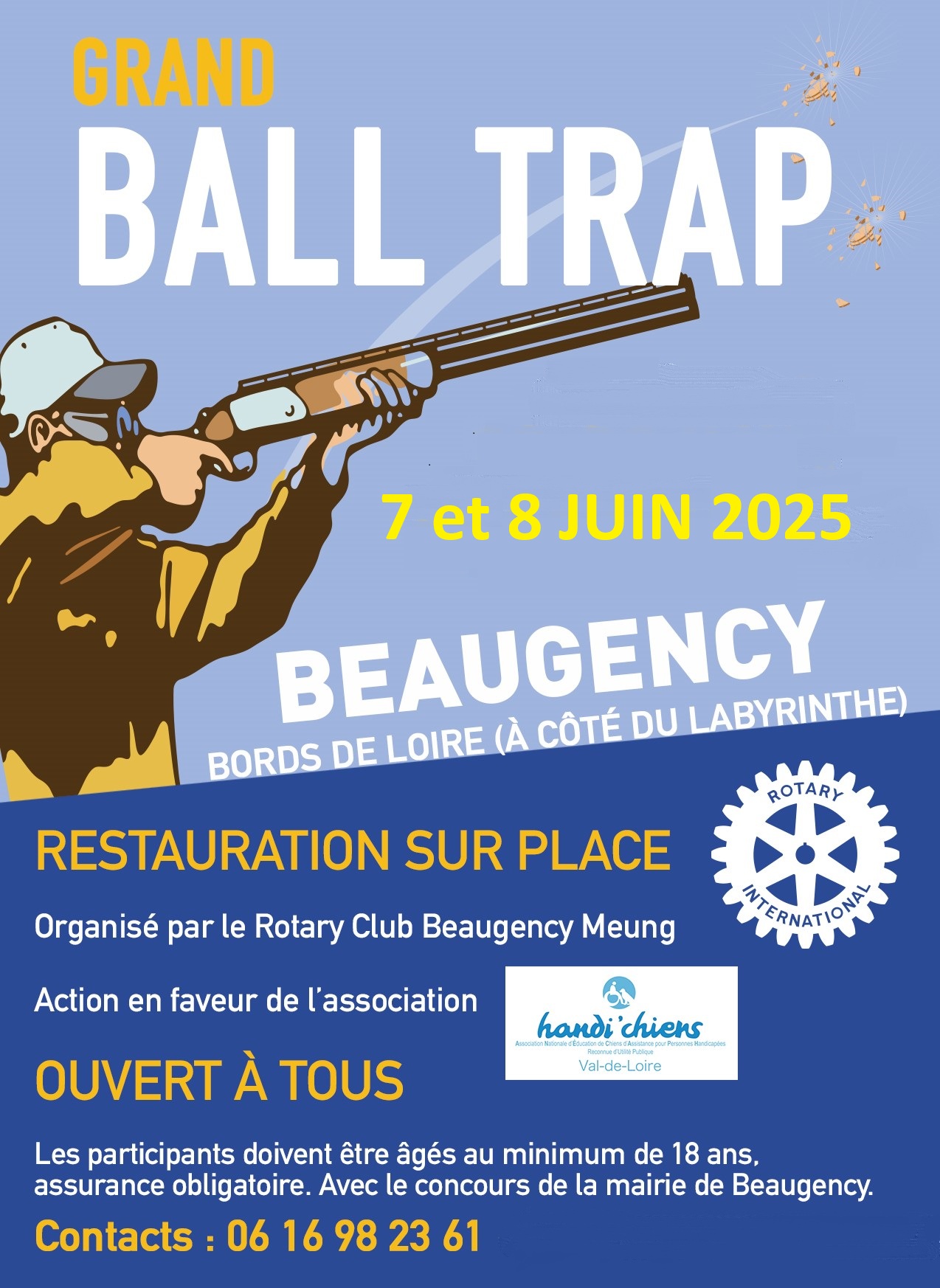 Ball trap ROTARY Beaugency 07 06 25