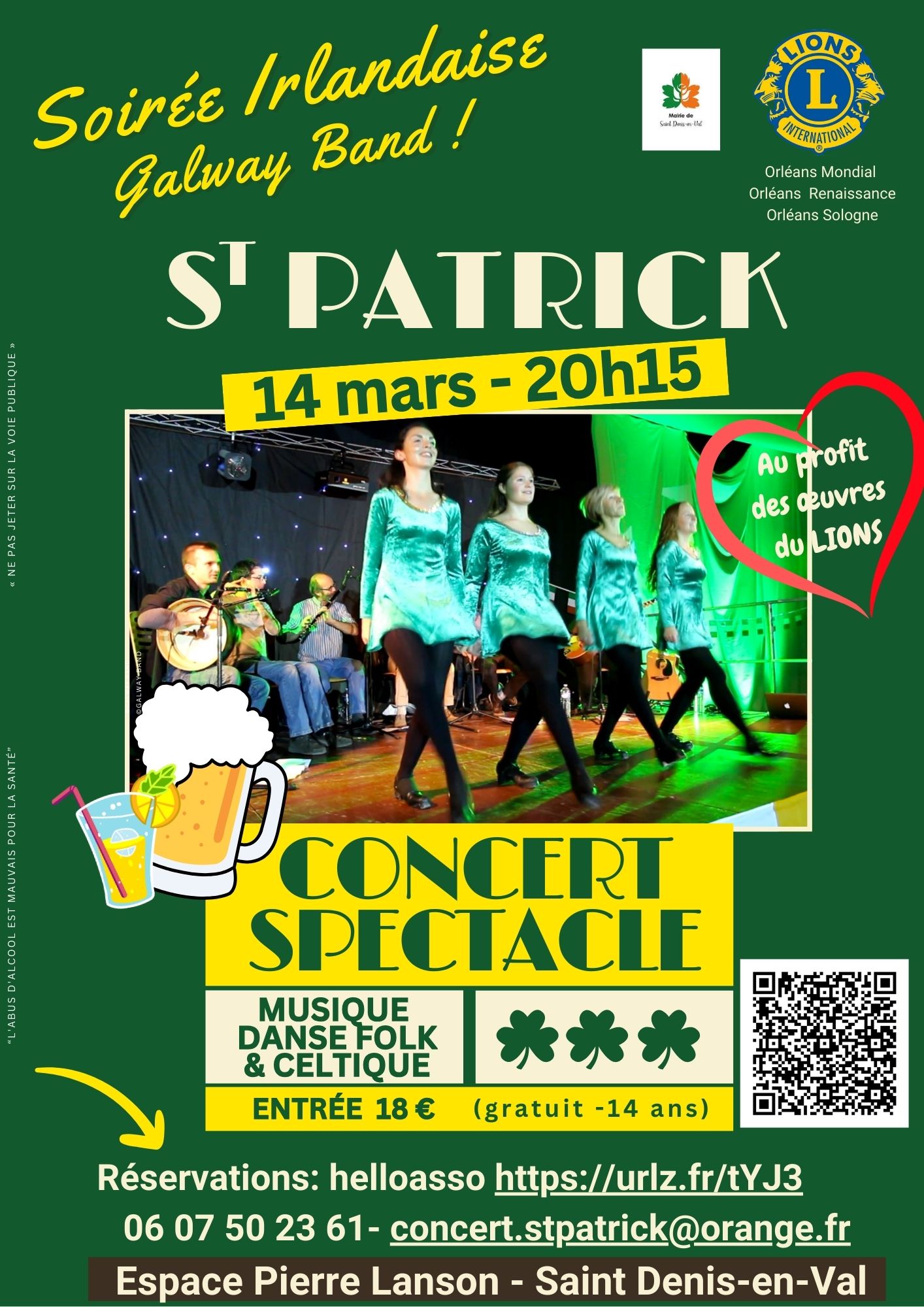 Concert St Parick Orleans 14 03 25