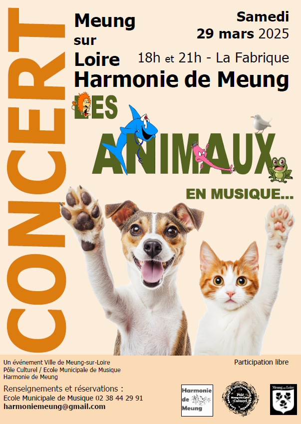 Concert les animaux musique Meung 29 03 25