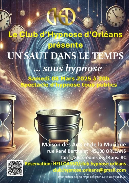 Soiree hypnose orleans 08 03 25