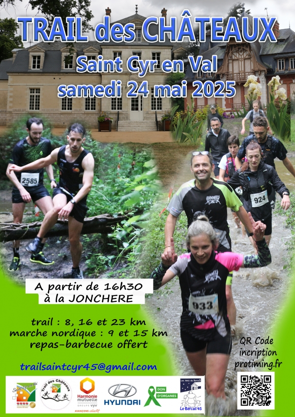 Trail Chateaux St Cyr en Val 24 05 25