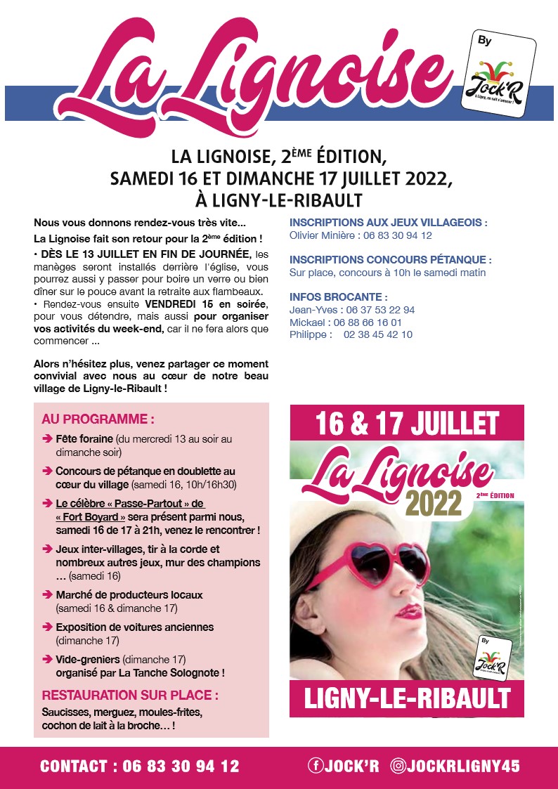 Info presse La Lignoise 2022 1