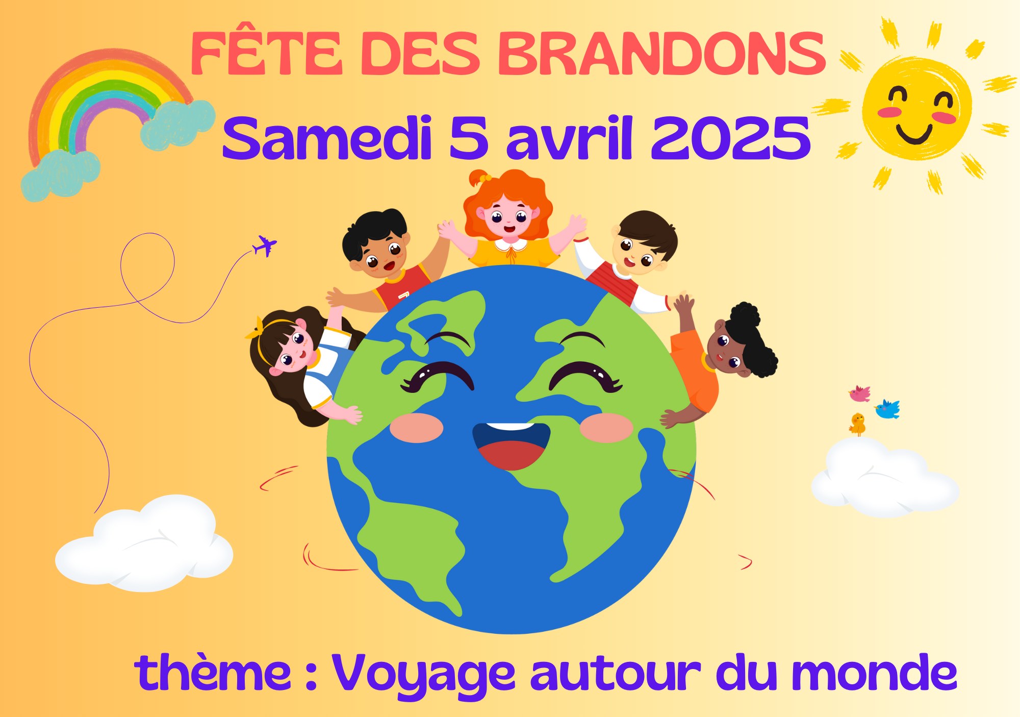 Fete des brandons Jouy 05 04 25