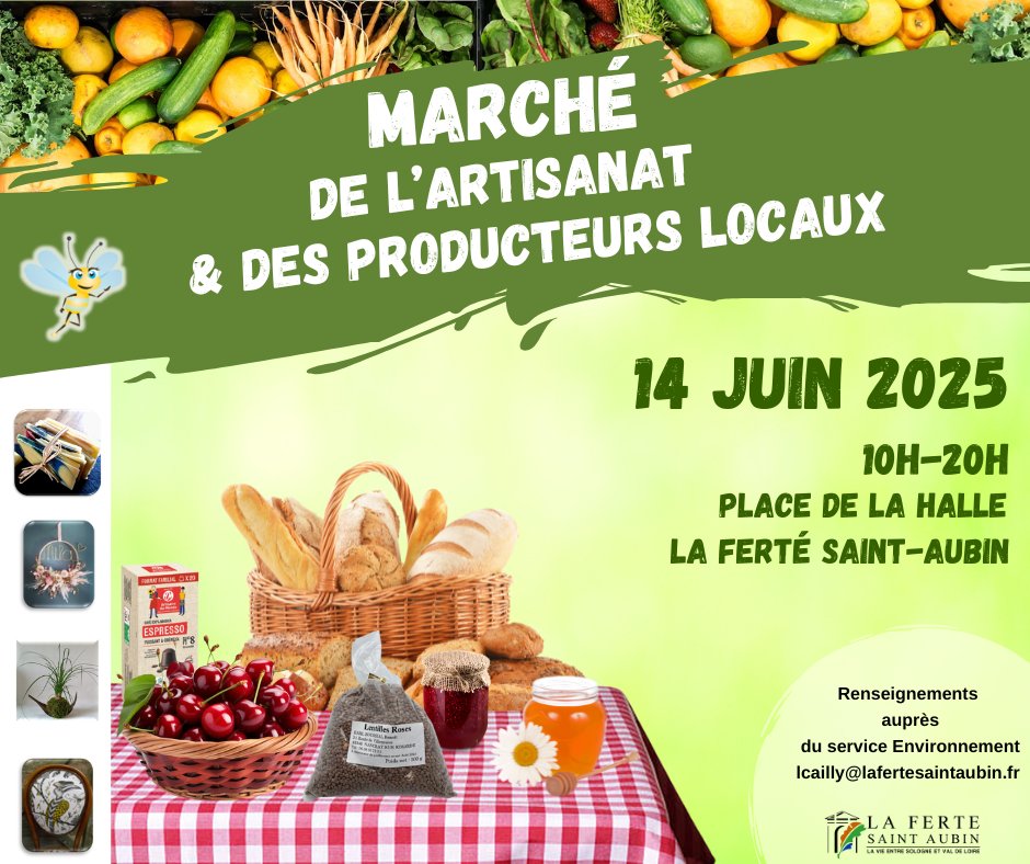 Marche des artisants et producteurs LFSA 14 06 25