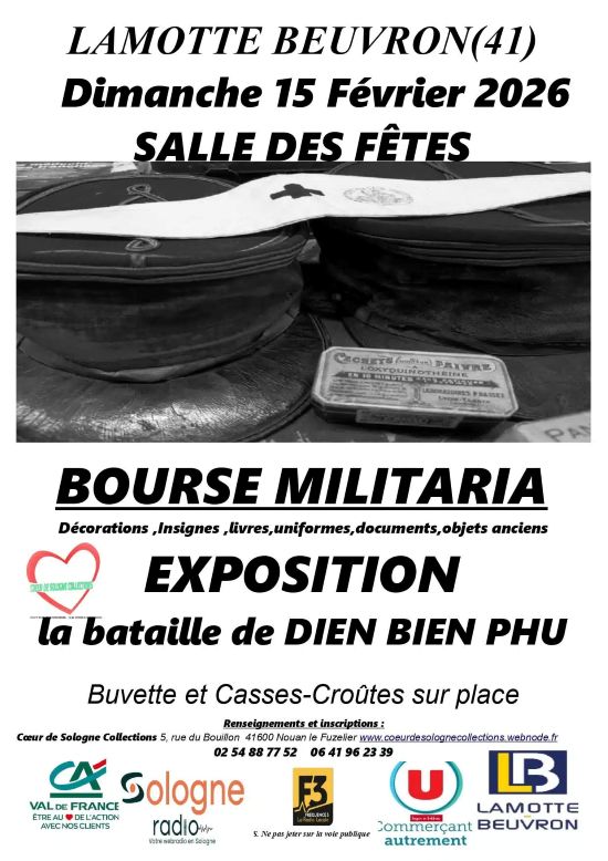 Bourse militaria Lamotte 15 02 26