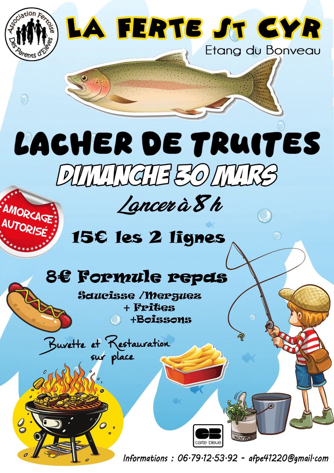 Lacher truites LFSC 30 03 25