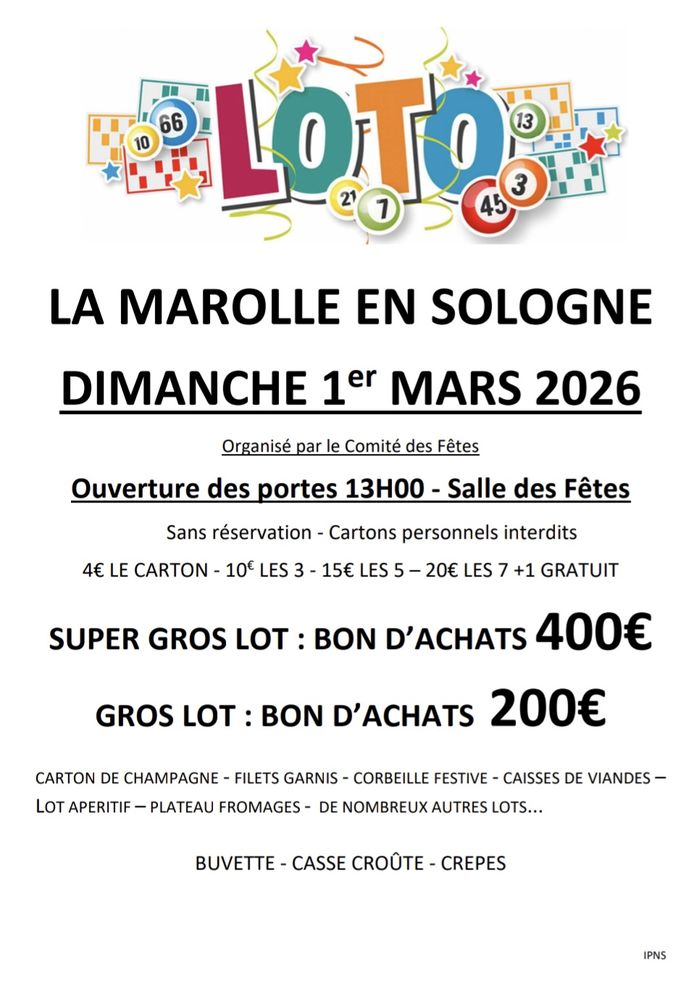 Loto La Marolle 01 03 26