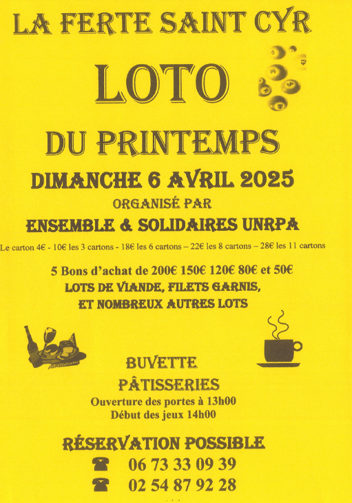 Loto Solidaires LFSC 06 04 25