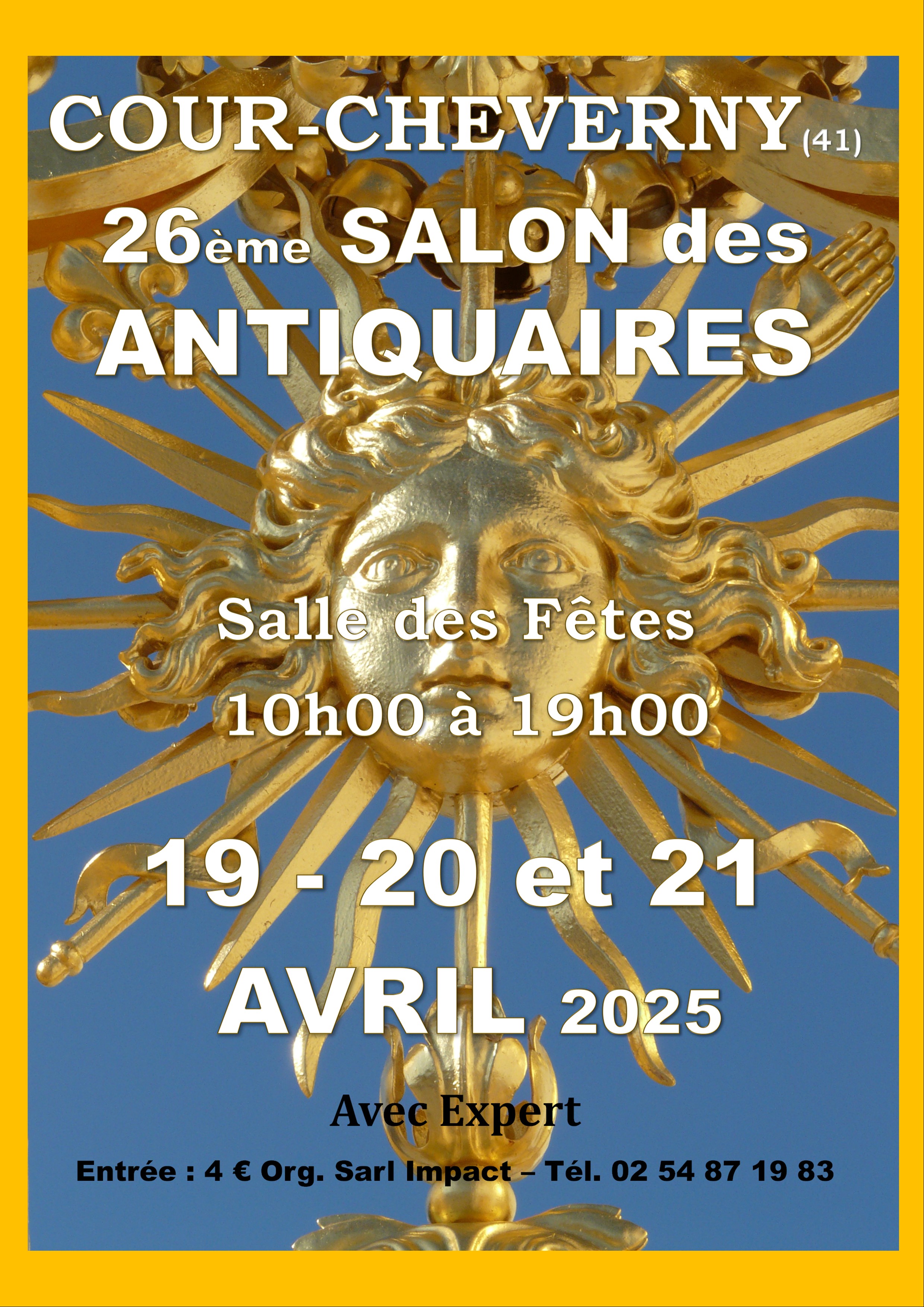 Salon antiquaires Cour Cheverny 19 04 25