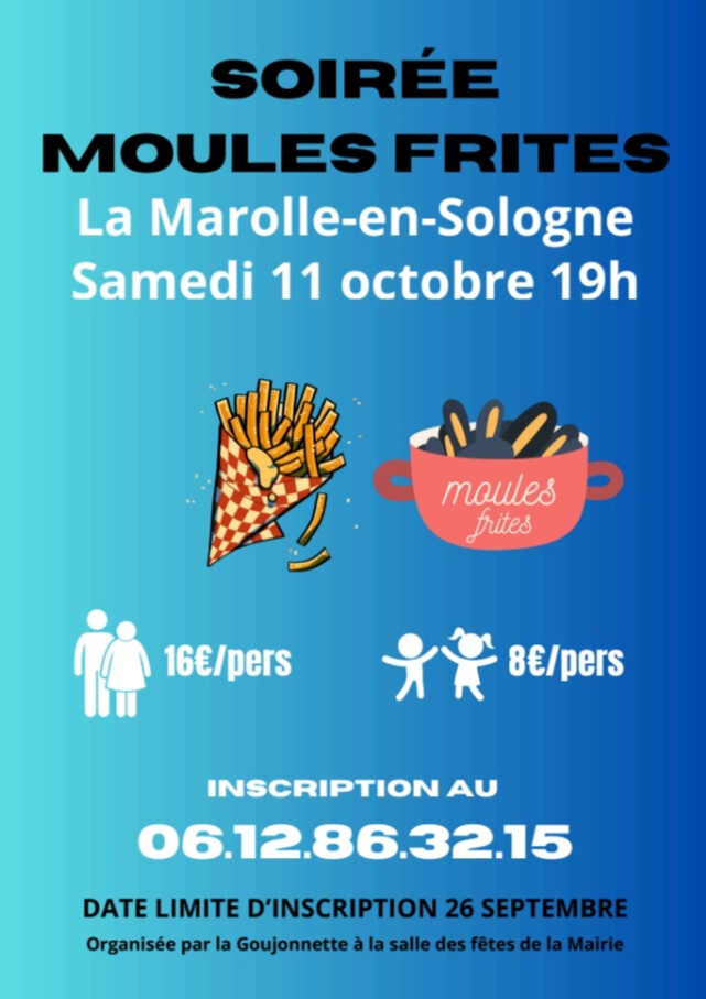Soire Moules Frites La Marolle 11 10 25