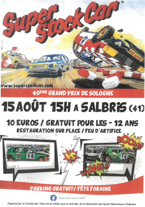 Stock car Salbris 15 08 2022