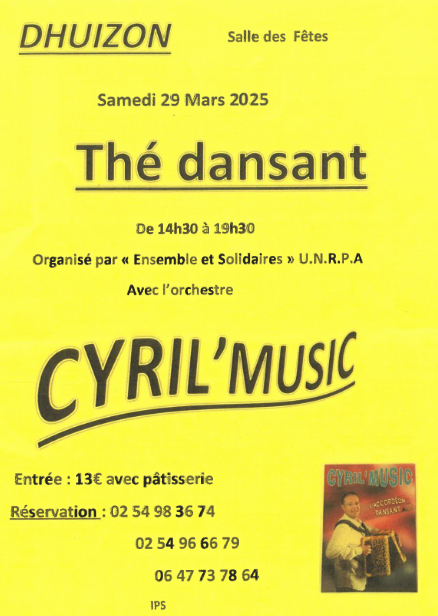 The dansant Dhuizon 30 03 25