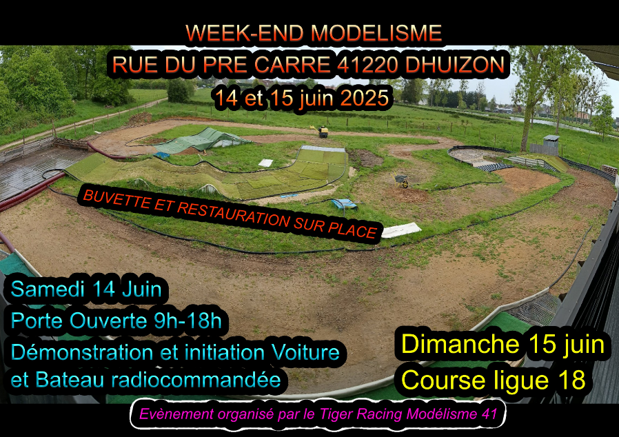 WEEK END MODELISME Dhuizon 14 06 25
