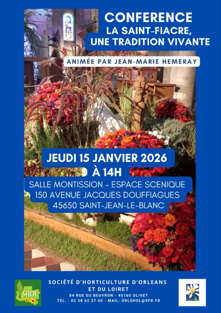 Conference ST Fiacre Shol St Jean 26 01 15