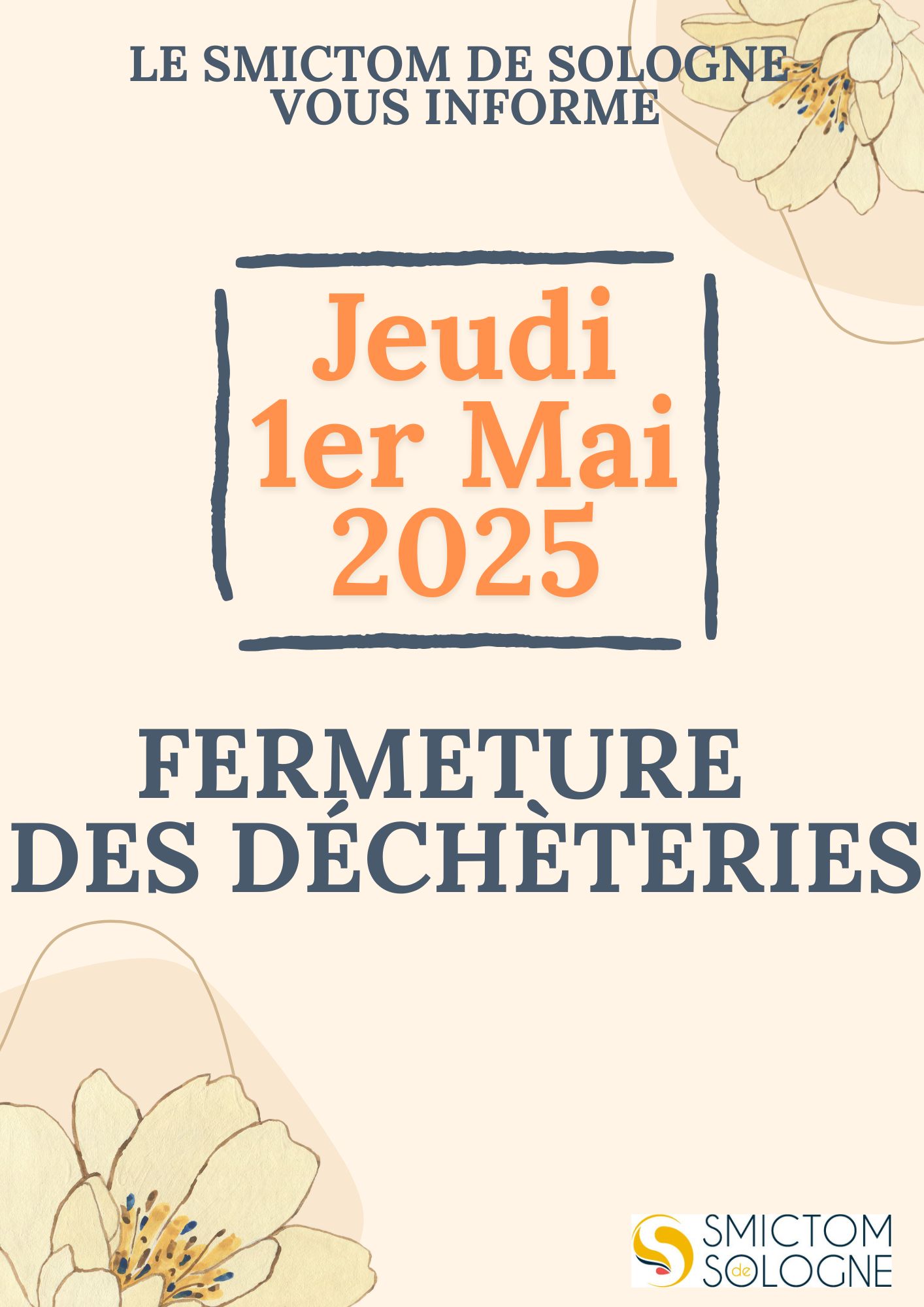 fermeture dchteries 1er mai