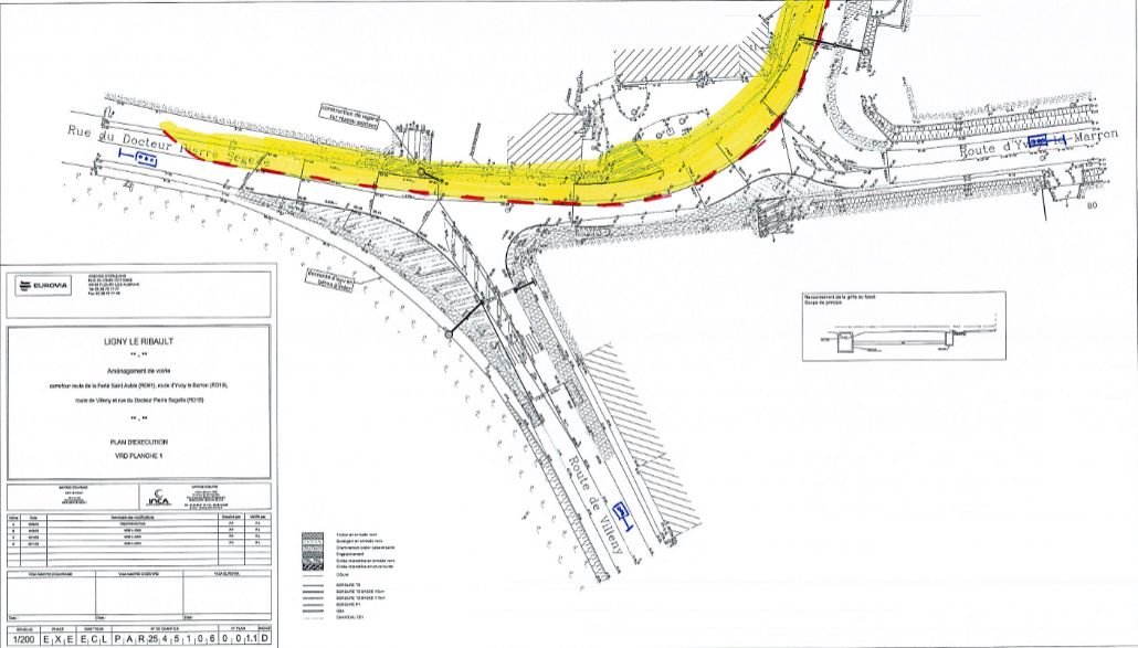 Deviation Travaux carrefour phase 1