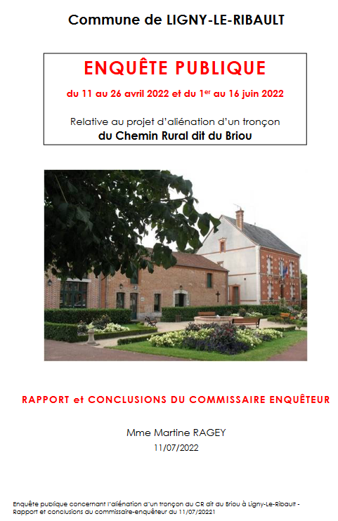 Rapport alienation briou 2022