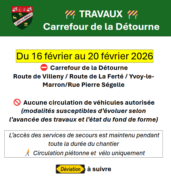 TRAVAUX la Dtourne Phase 4