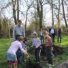 Plantation du verger pédagogique