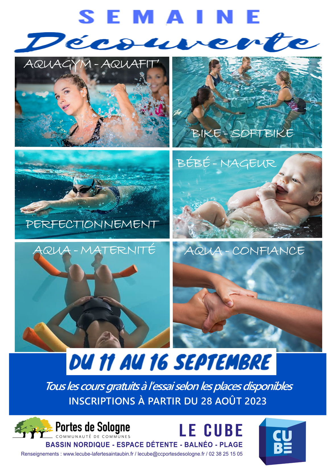 CUBE Semaine dcouverte 6a11 septembre