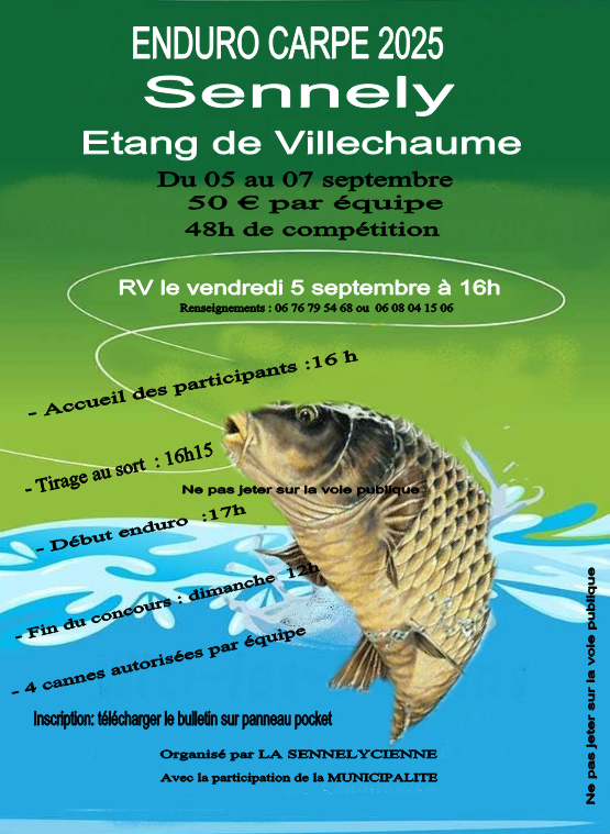 Euro carpe Sennely 05 09 25