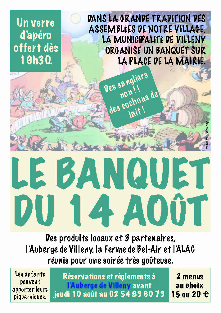 Le banquet du 14 08 23