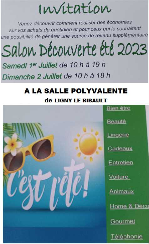 Salon decouverte ete 2023