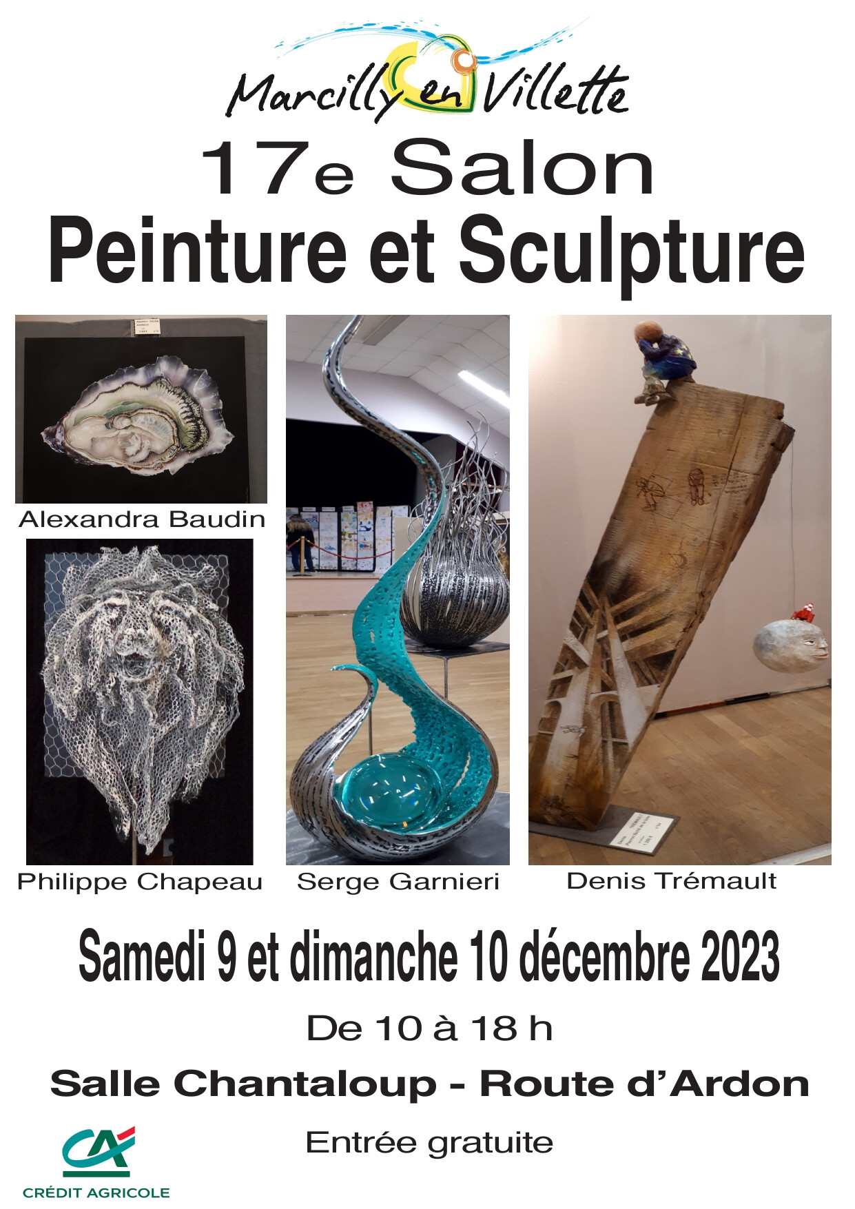 Expo peinture sculptures 09 12 23
