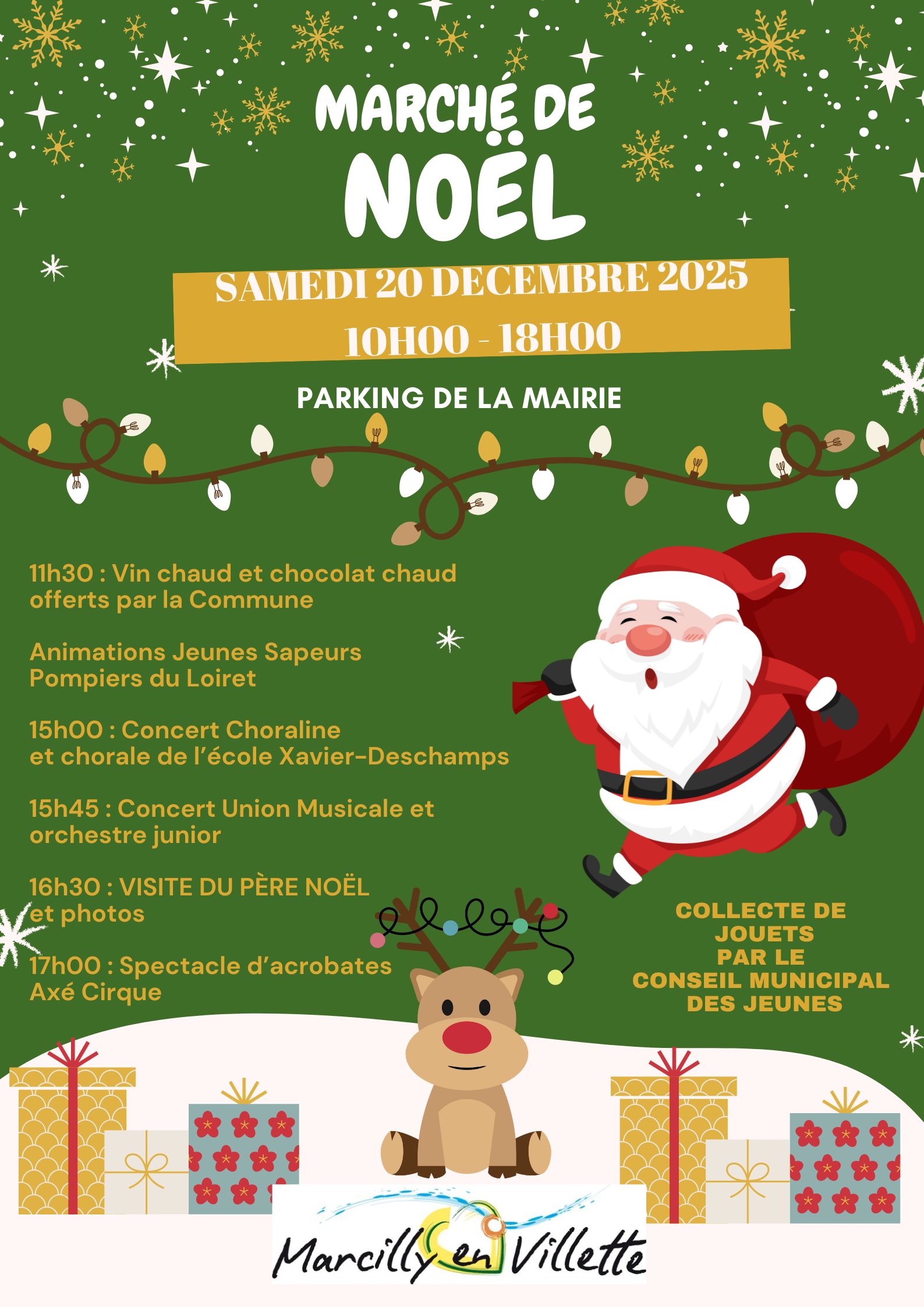 Noel et marche Marcilly 20 12 25