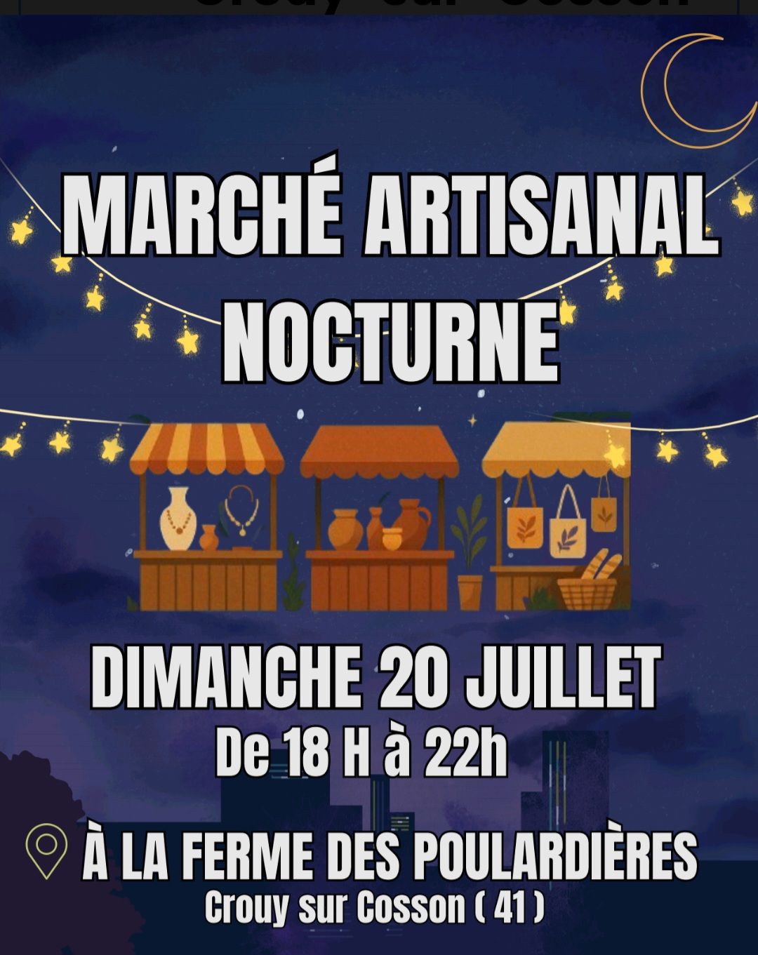 Marche artisanale Ferme Crouy 20 07 25