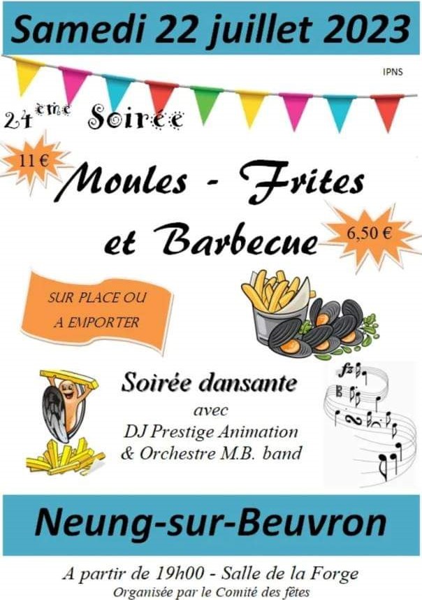 Soire moules frites 22 07 23